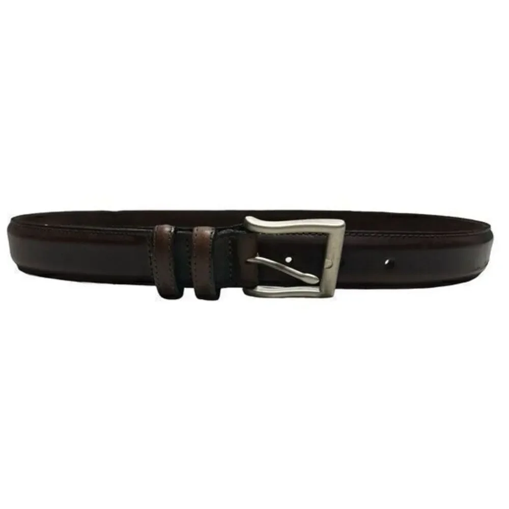 Structure Genuine Leather Italian Brown‎ Belt